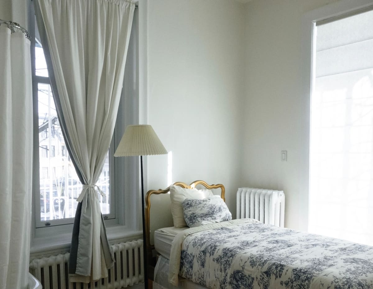 Beds remade, linens handled